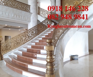 Cầu thang nhôm đúc CTN33