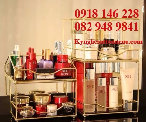 Kệ Inox mạ vàng cao cấp KIXM13