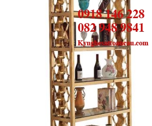 Kệ Inox mạ vàng cao cấp KIXM15