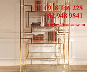 Kệ inox xi mạ cao cấp KIXM05