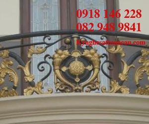Lan can sắt mỹ thuật H5