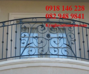 Lan can sắt mỹ thuật AD4