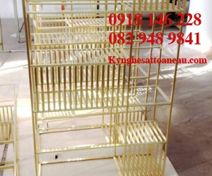 Kệ Inox mạ vàng cao cấp KIXM21