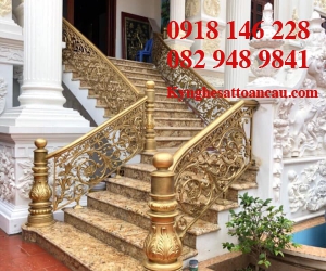 Cầu thang nhôm đúc CTN38