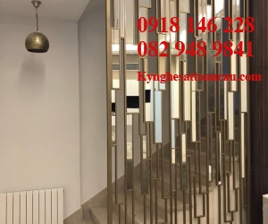 Vách ngăn inox xi mạ VNI27