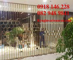 Vách ngăn inox xi mạ VNI11