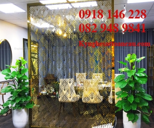 Vách ngăn inox xi mạ VNI12