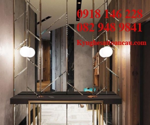 Vách ngăn inox xi mạ VNI41