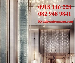 Vách ngăn inox xi mạ VNI42