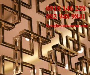 Vách ngăn inox xi mạ VNI52