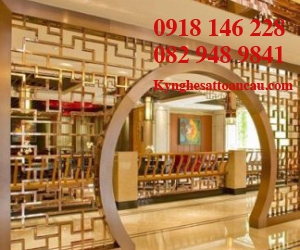 Vách ngăn inox xi mạ VNI08