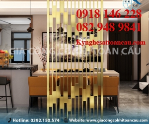 Vách ngăn inox xi mạ VNI49