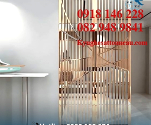  Vách ngăn inox xi mạ VNI55